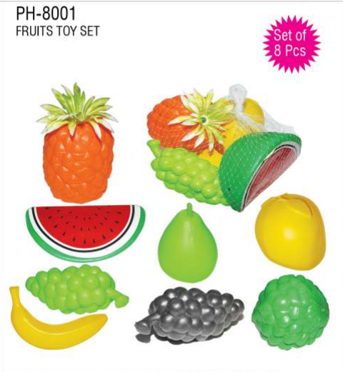 Pretend Play Wooden Fruits Cutting Toy for Kids 2–5 Years | Preschool Learning Toy