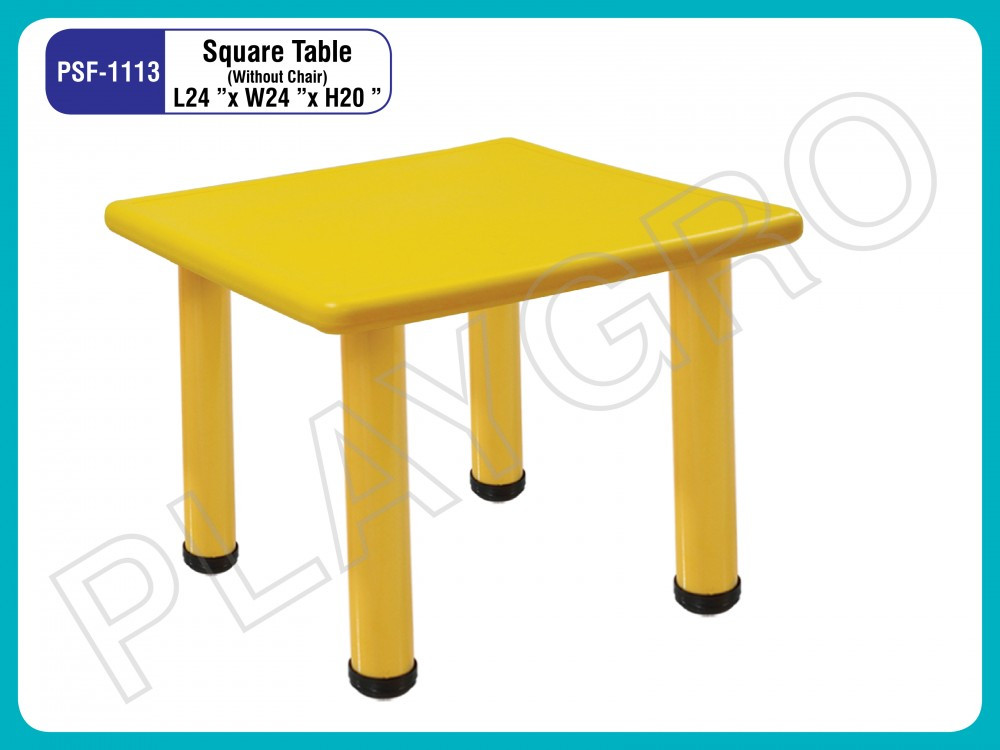 Psf-1113 - Square  Table for Kids